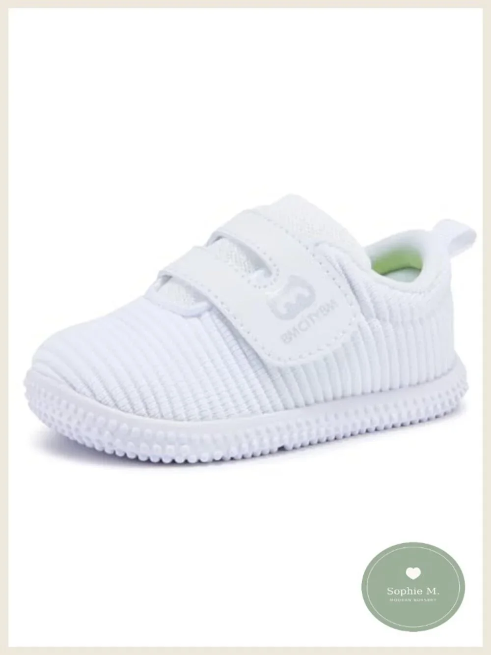 Baby Walking Shoes First Walkers Toddler Sneakers Breathable Non-Slip Hook &